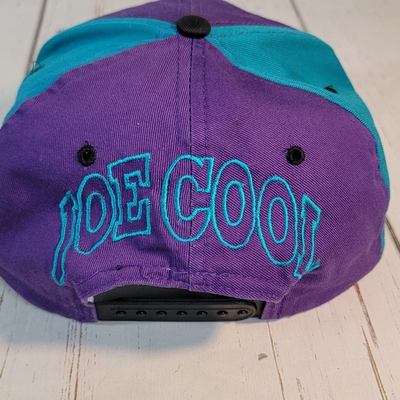 Joe Cool Snoopy Peanuts Vintage 80's 90's Color Block Pannel Hat Youth OS - Picture 7 of 10